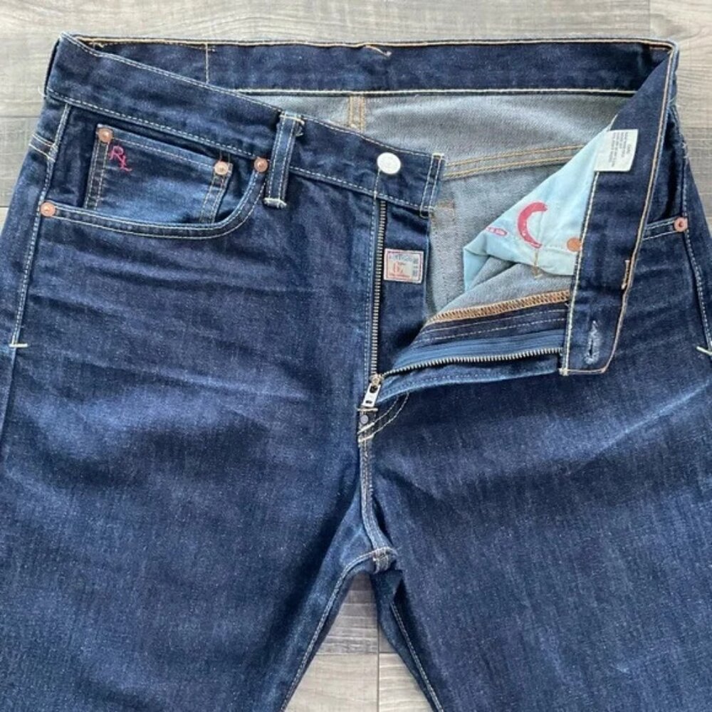32x32 Polo Ralph Lauren Vintage 67 Denim Jeans Size Men’s Blue Straight Leg